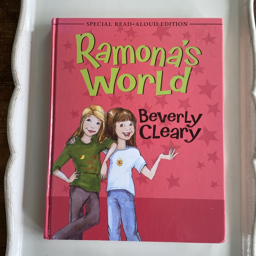 Ramona's World Special Read-Aloud Edition Hardcover Book 2006 - Large Print Book